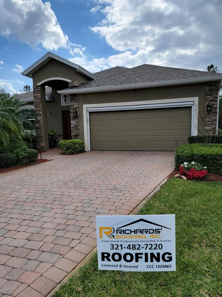 Slide of Richards' Roofing