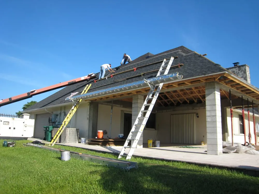 Slide of Rich's Roofing