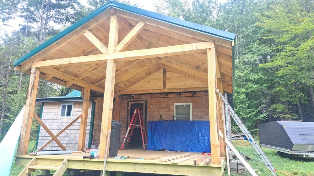 Emergency metal roofing installation in Detroit, ME - Ricks Roofing