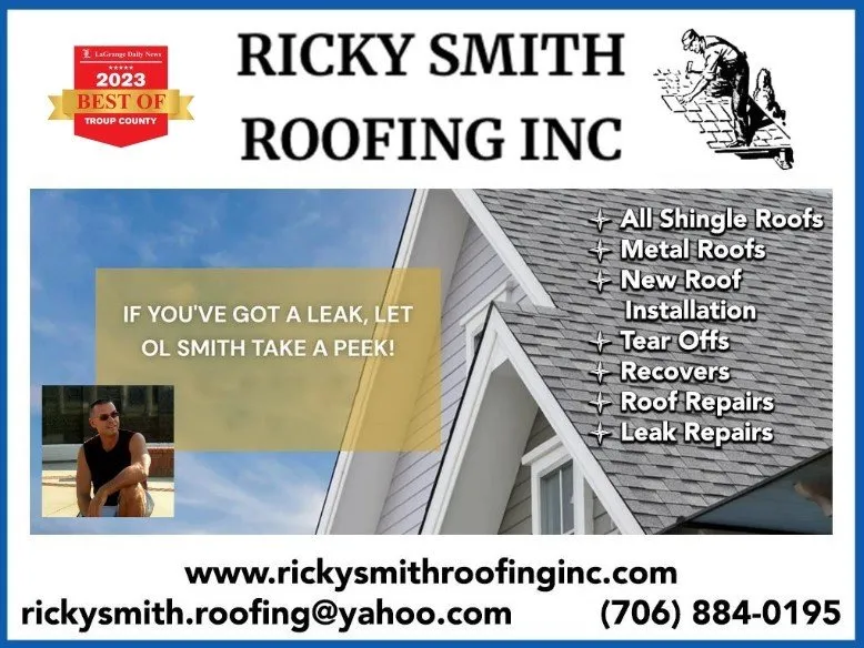Slide of Ricky Smith Roofing