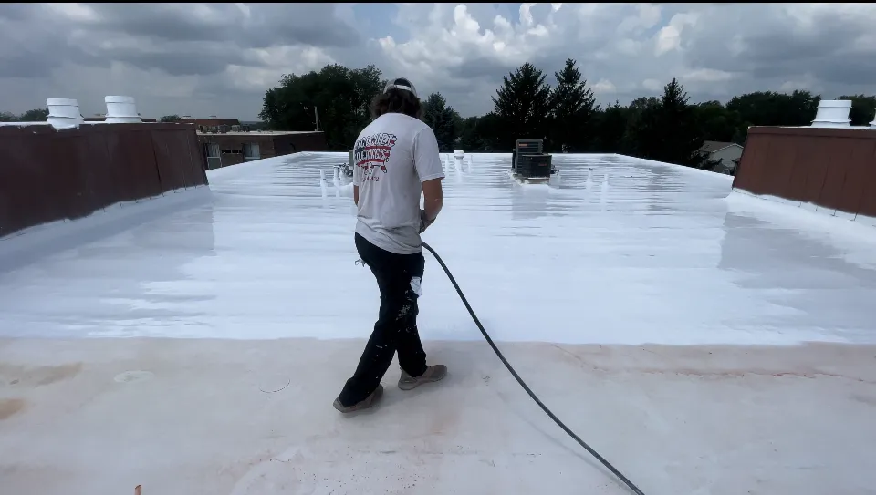 Slide of Ricochet Roofing