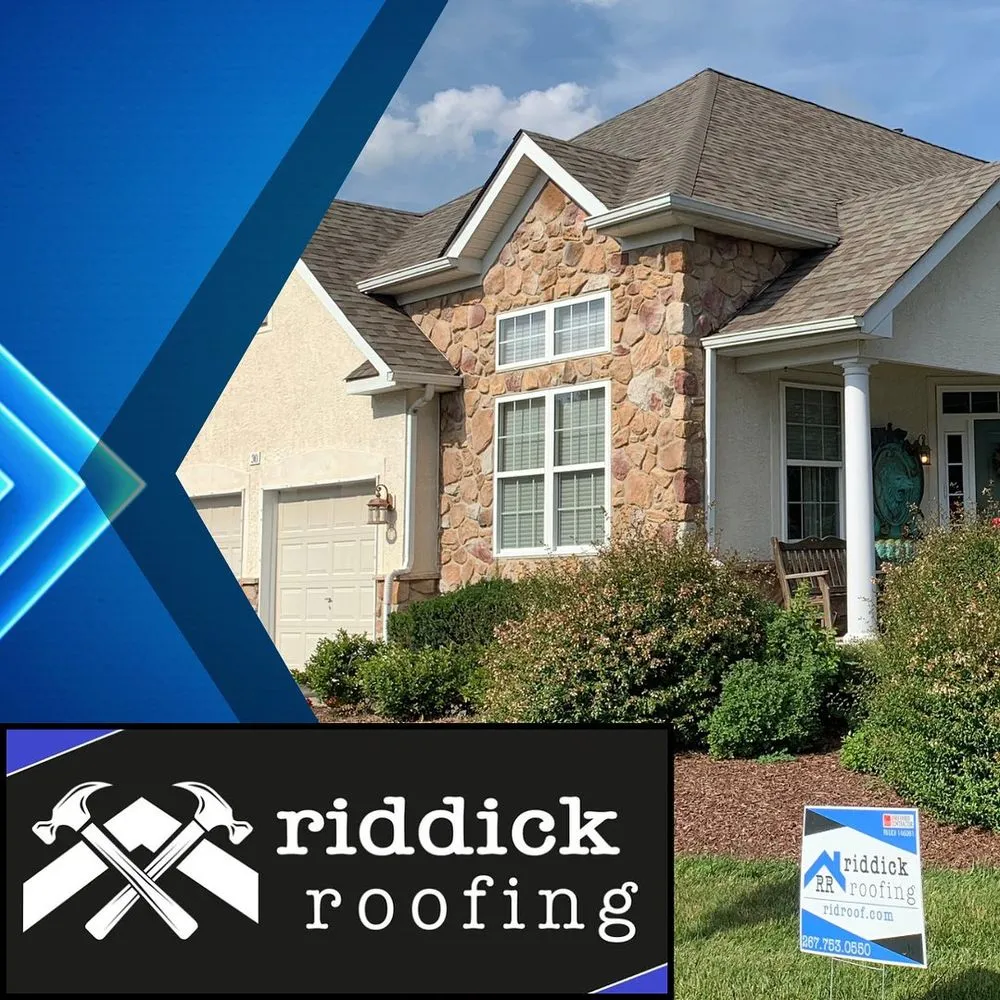 Slide of Riddick Roofing