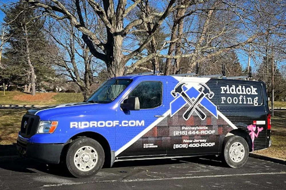 Slide of Riddick Roofing