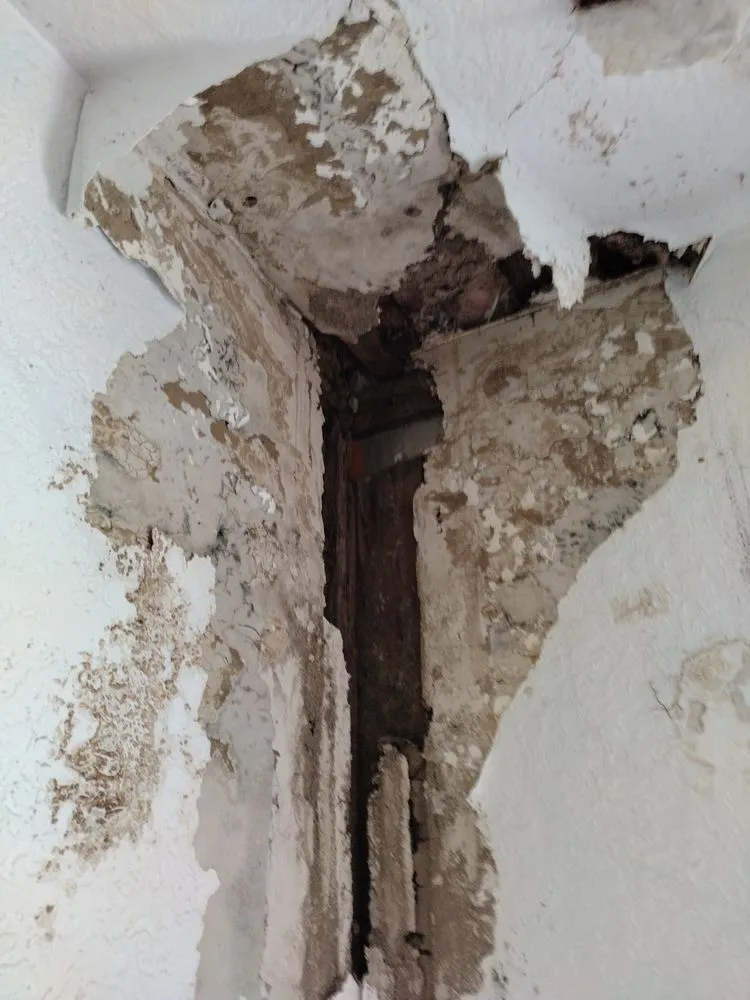 Slide of Ridge Down Construction