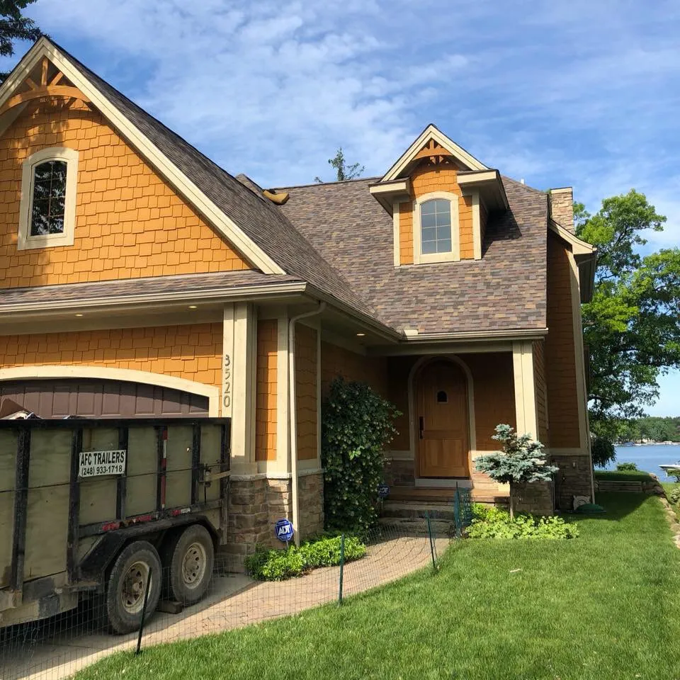 Slide of Ridge to Valley Roofing