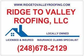 Slide of Ridge to Valley Roofing