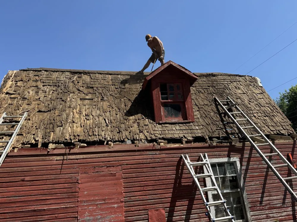 Slide of Ridge Top Construction
