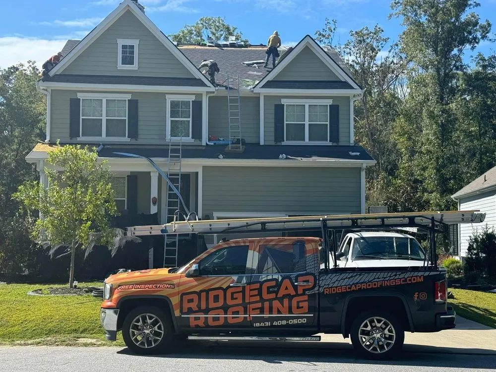 Slide of RidgeCap Roofing SC
