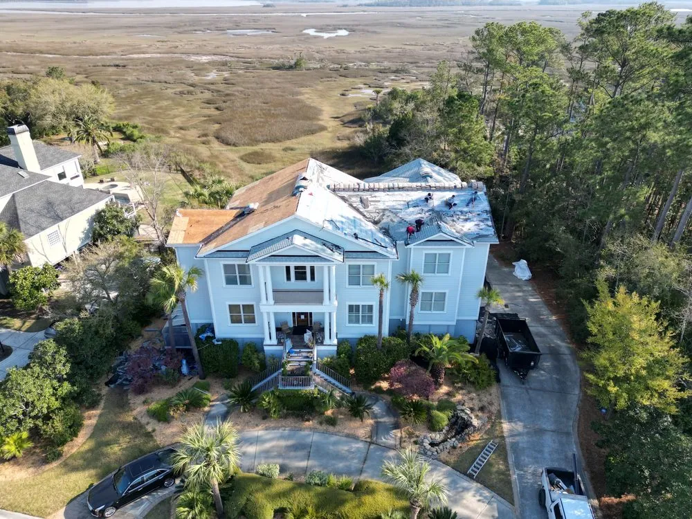 Slide of RidgeCap Roofing SC