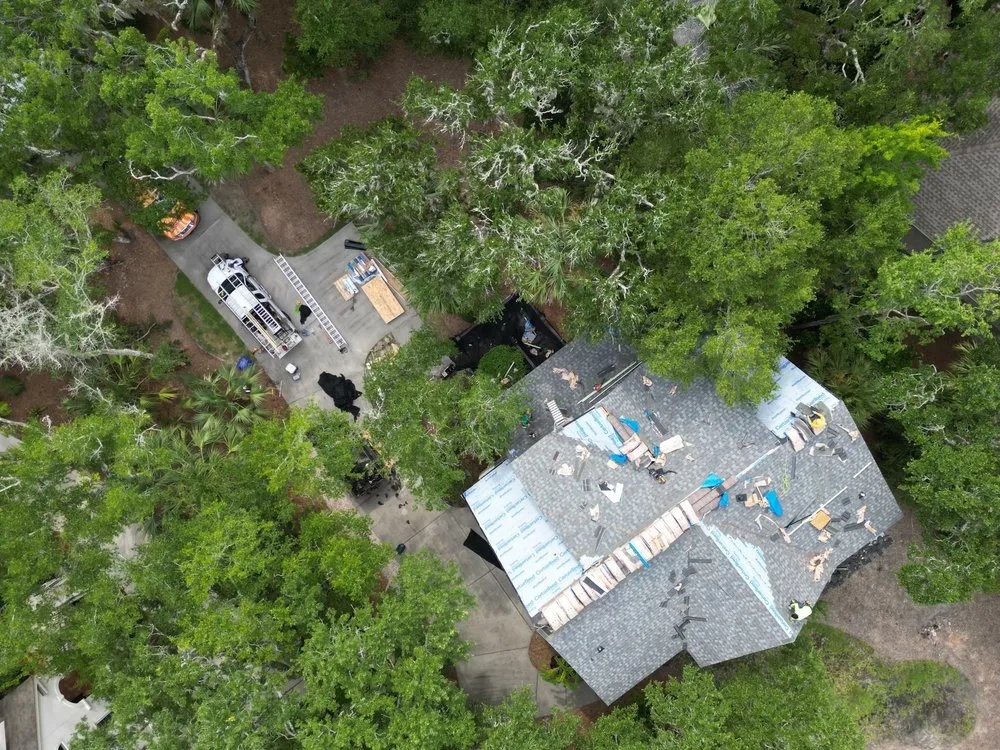 Slide of RidgeCap Roofing SC