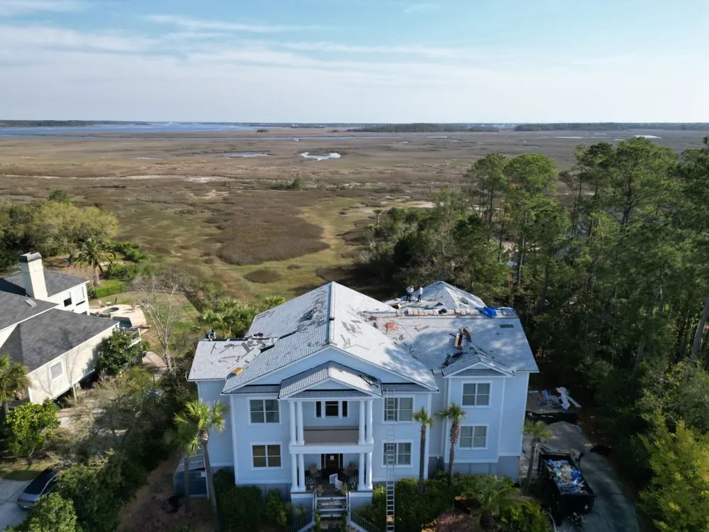 Slide of RidgeCap Roofing SC