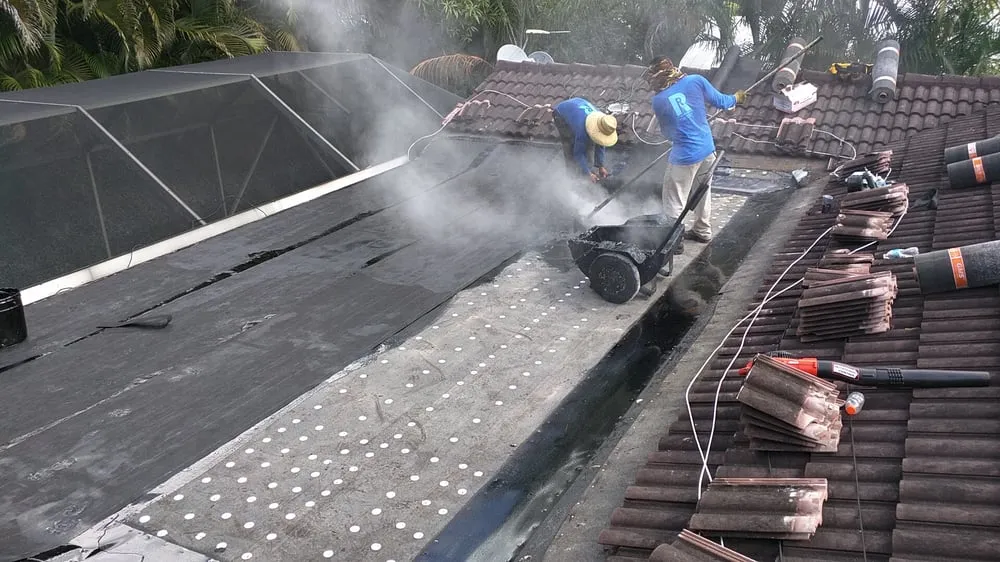 Slide of Riggs Roofing