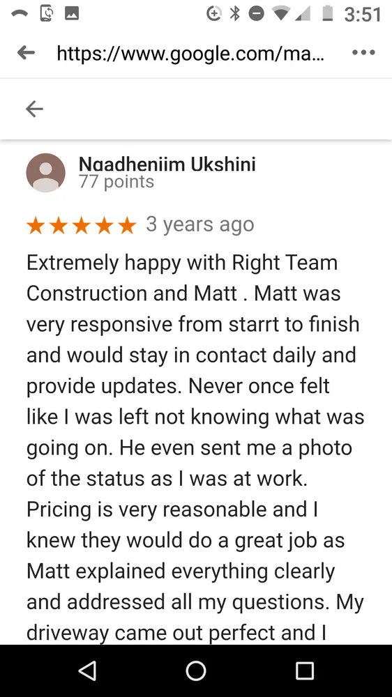 Slide of Right Team Construction