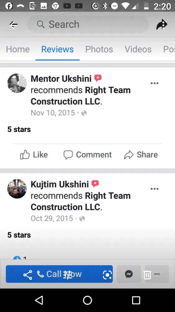 Slide of Right Team Construction