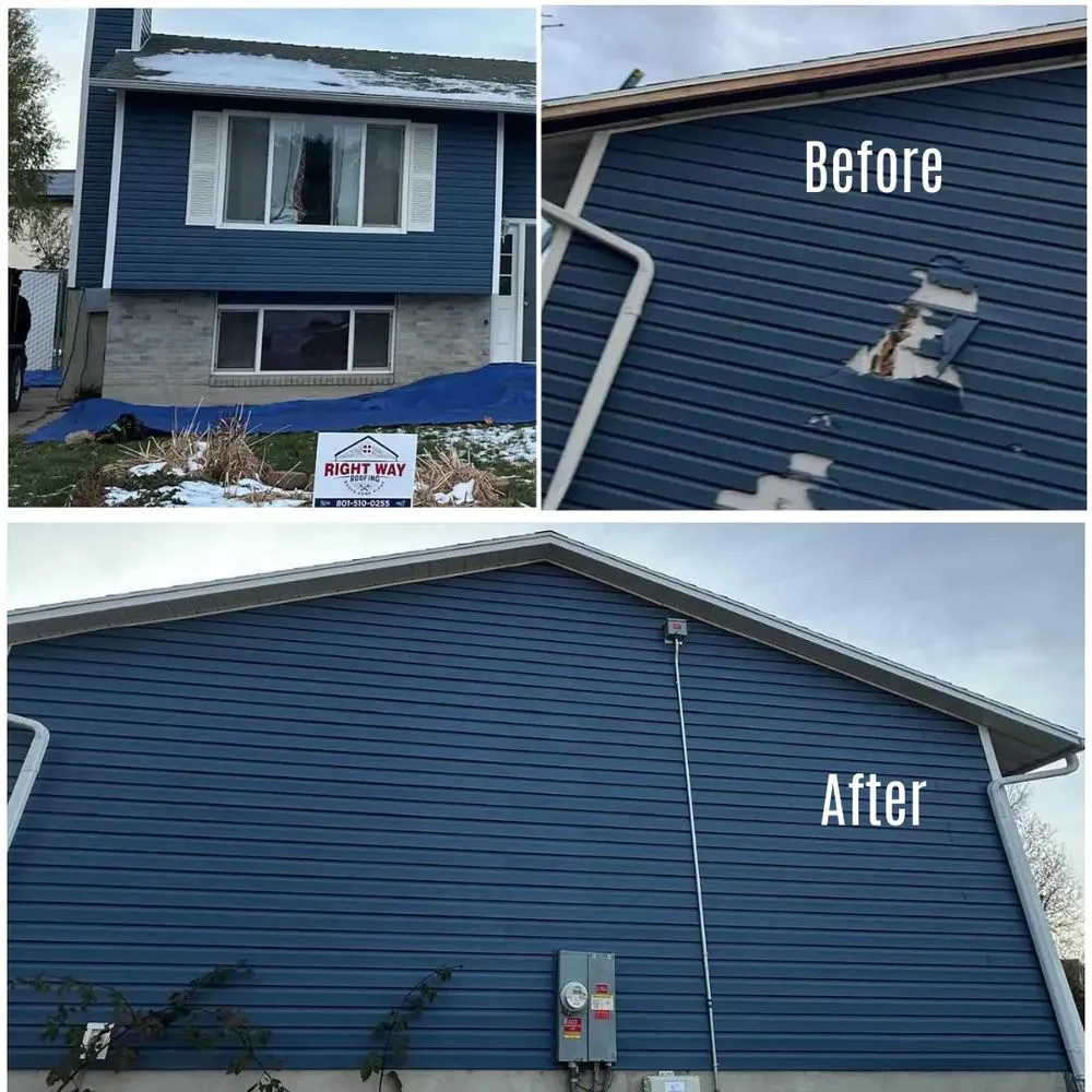 Slide of Right Way Roofing