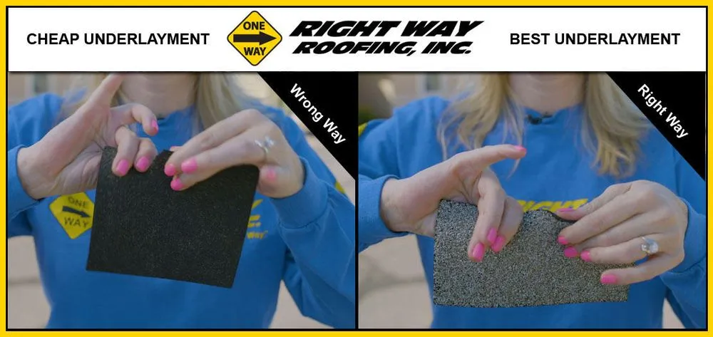 Slide of Right Way Roofing