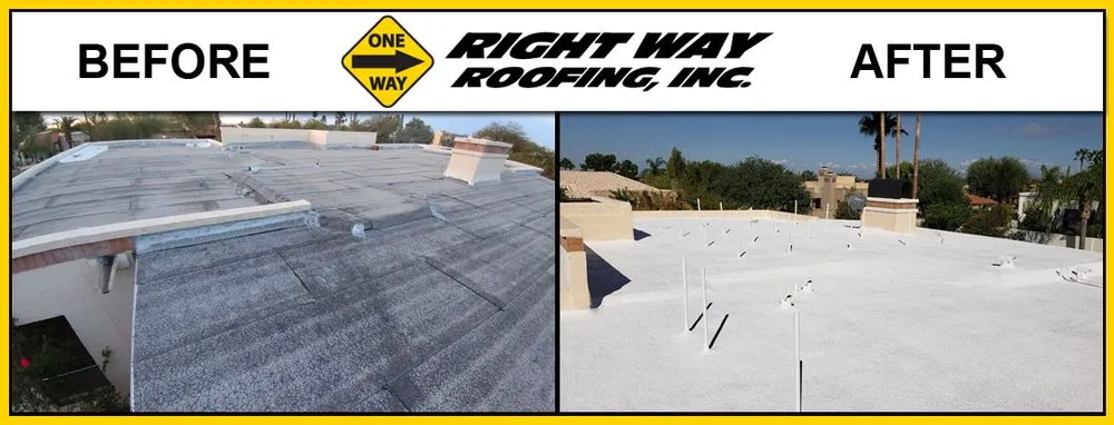 Slide of Right Way Roofing