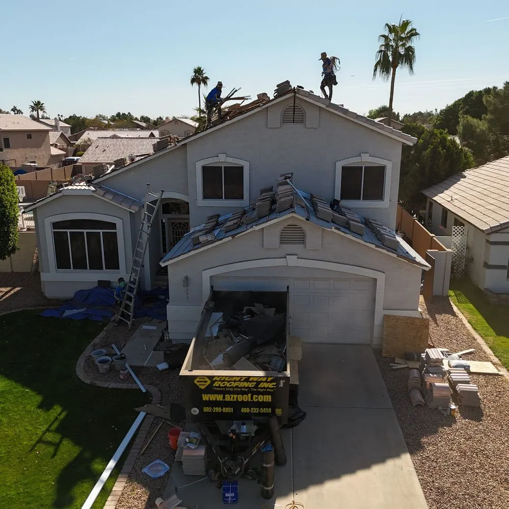 Slide of Right Way Roofing