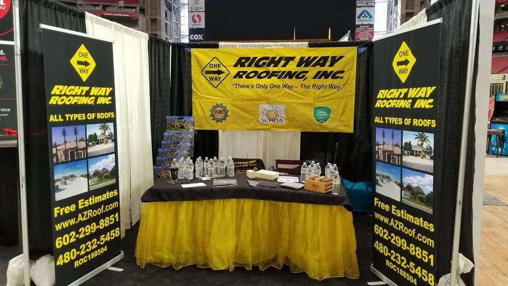 Slide of Right Way Roofing