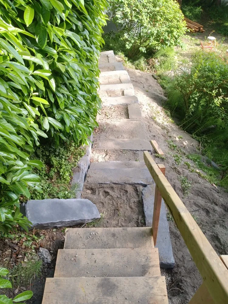 Slide of Rigos Landscaping