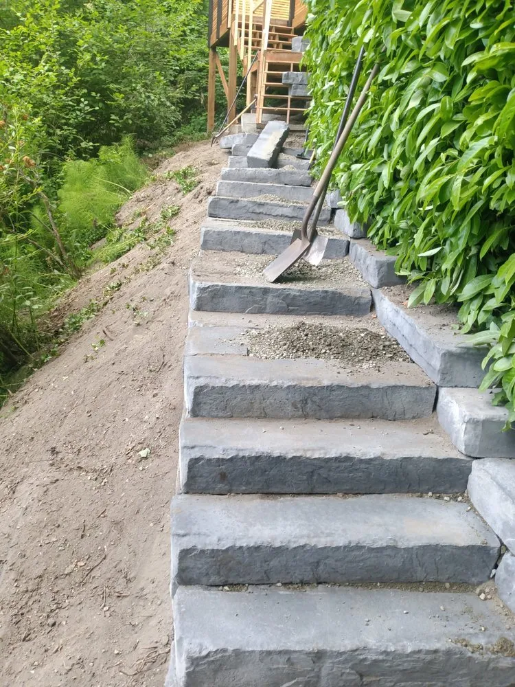 Slide of Rigos Landscaping