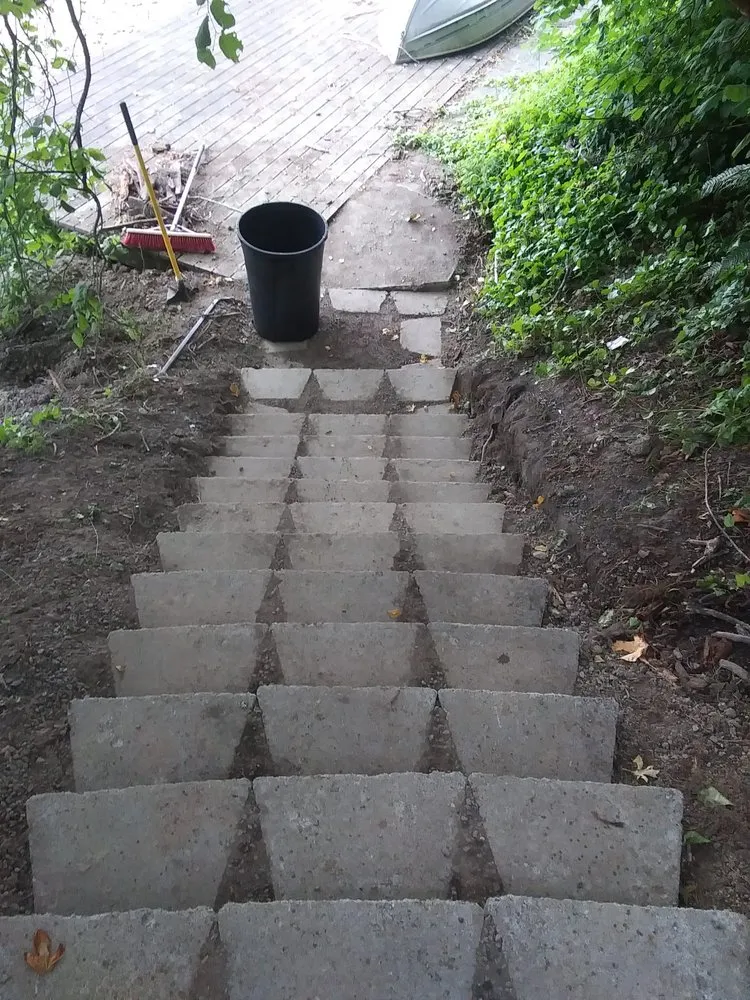 Slide of Rigos Landscaping