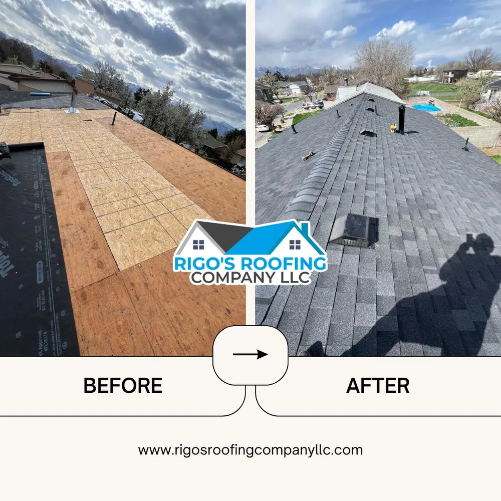 Slide of Rigo's Roofing Company