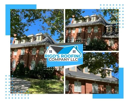 Rigo's Roofing Company Logo