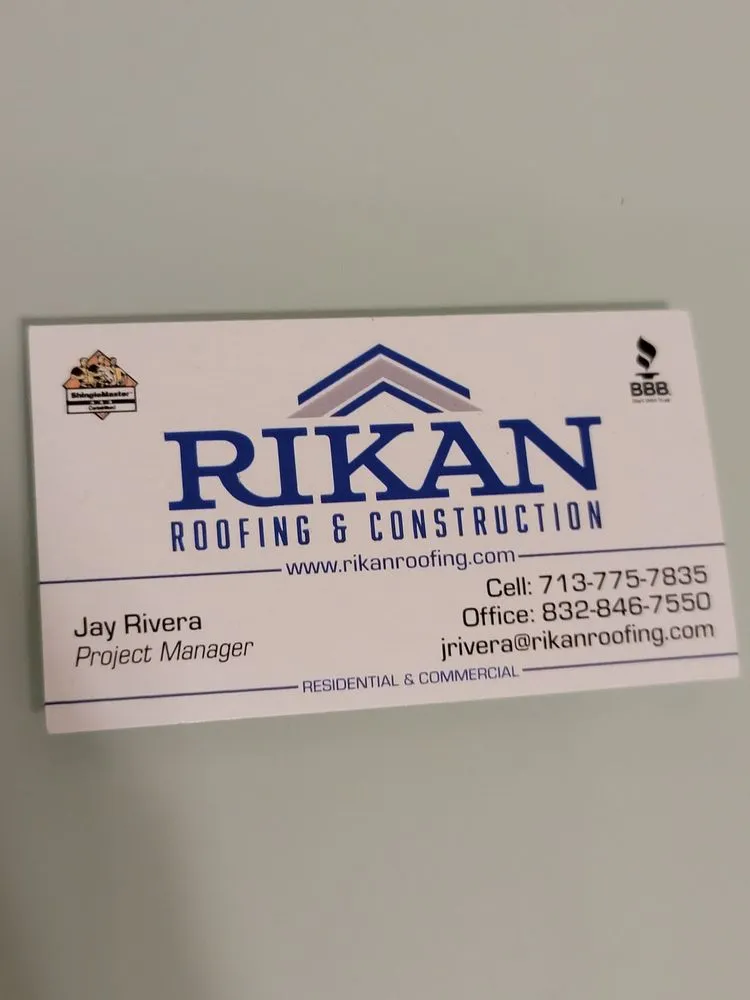 Slide of Rikan Roofing and Construction