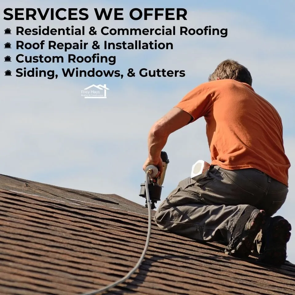 Slide of Riley Hays Roofing & Construction