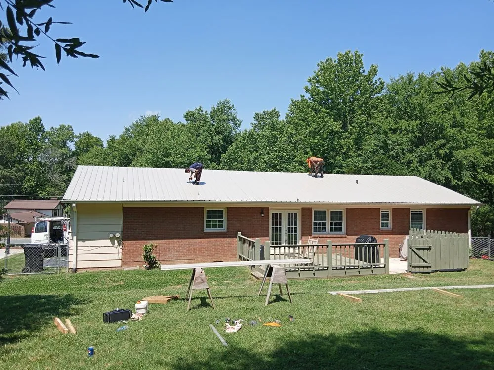 Slide of Riley Roofing Company