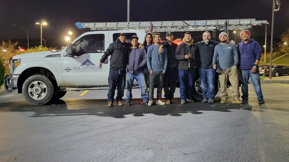 Slide of Rise Exteriors