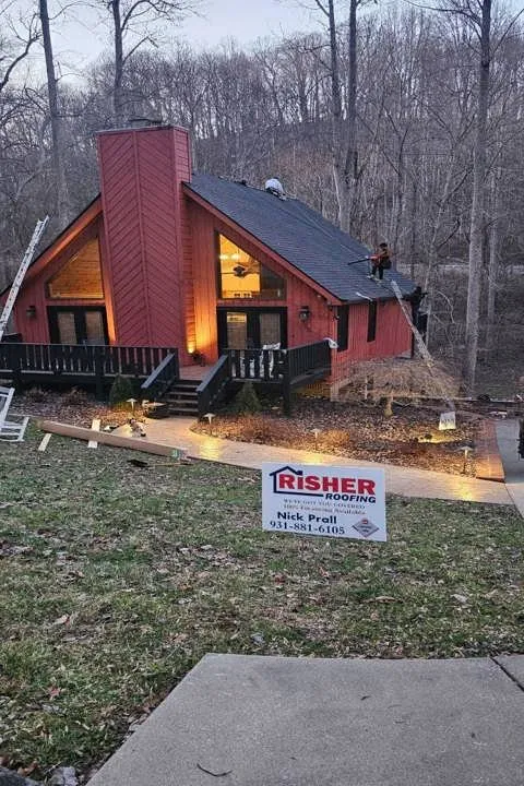 Slide of Risher Roofing
