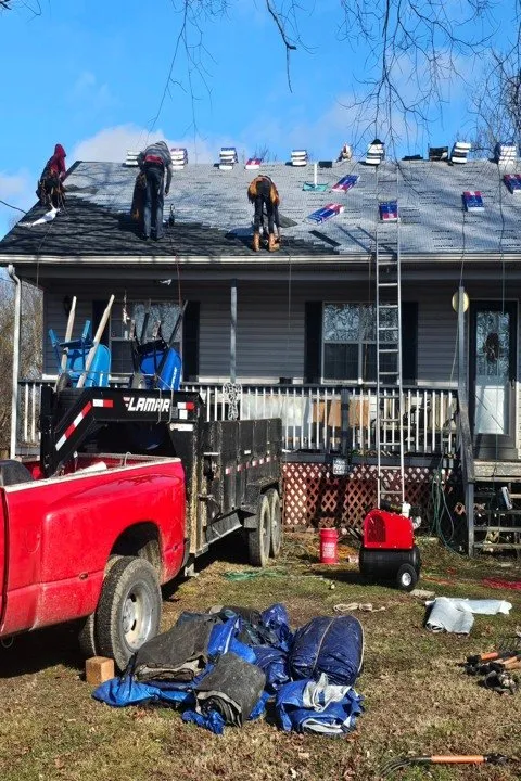 Slide of Risher Roofing