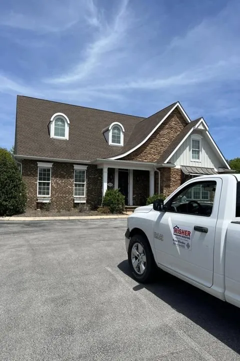 Slide of Risher Roofing