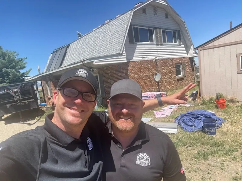 Slide of River City Roofing