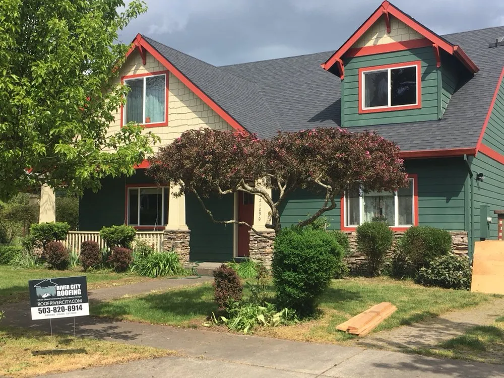 Slide of River City Roofing