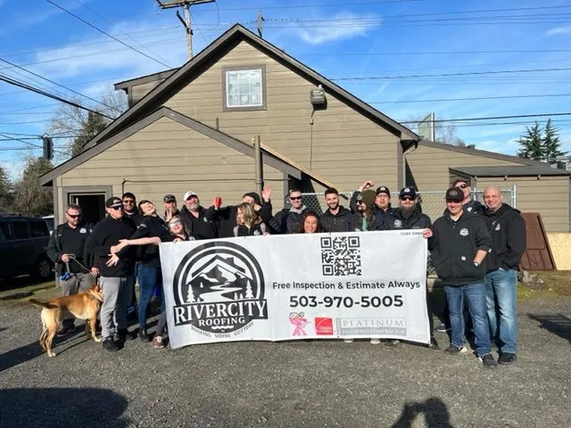 Slide of River City Roofing