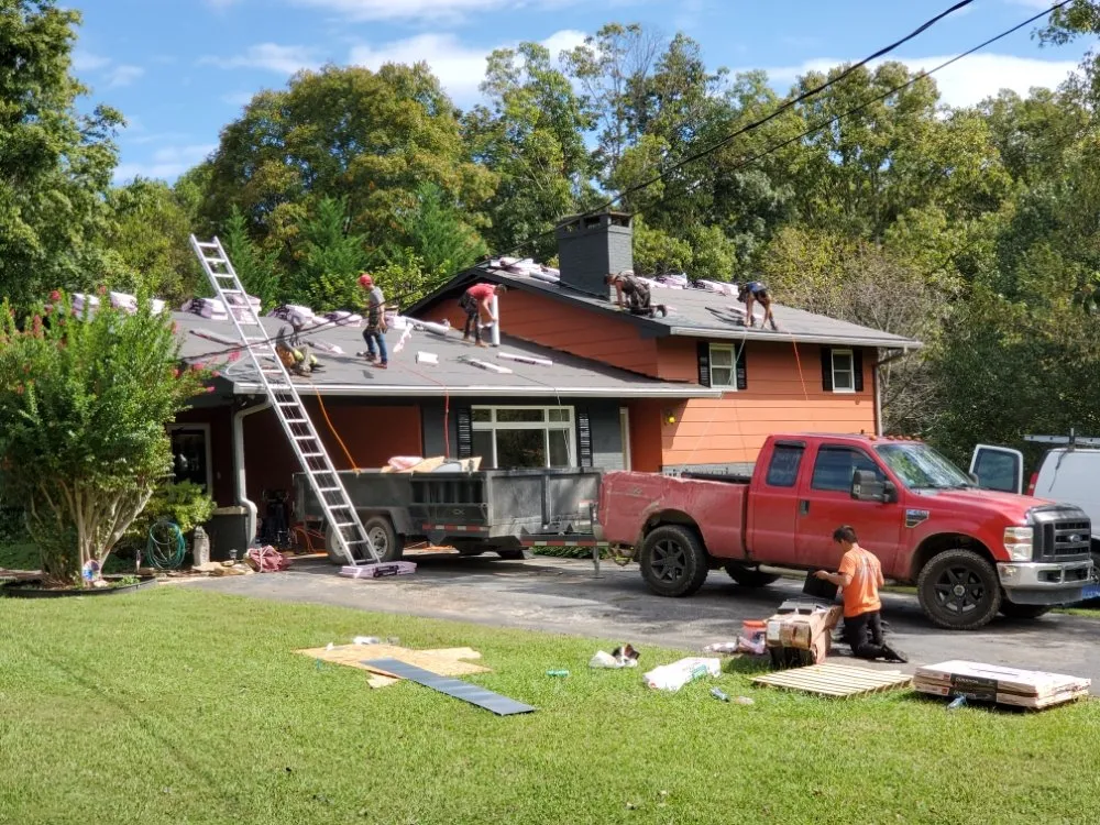 Slide of River Divide Construction