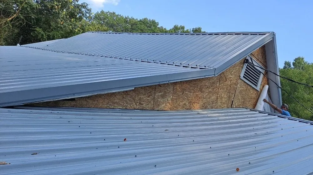 Slide of River Divide Construction