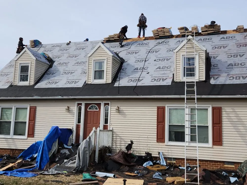 Slide of River Oakes Roofing