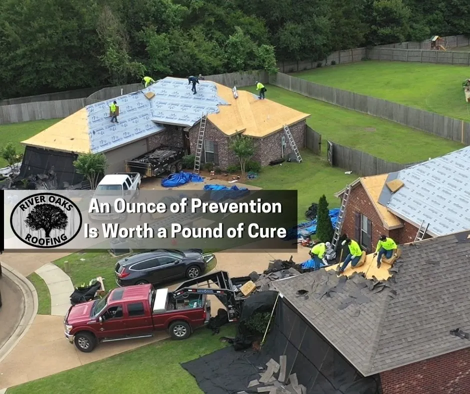 Slide of River Oaks Roofing