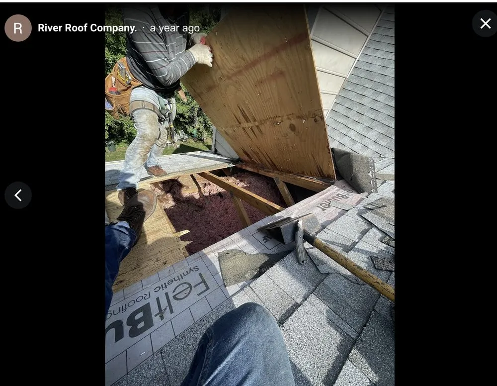 Slide of River Roof Company