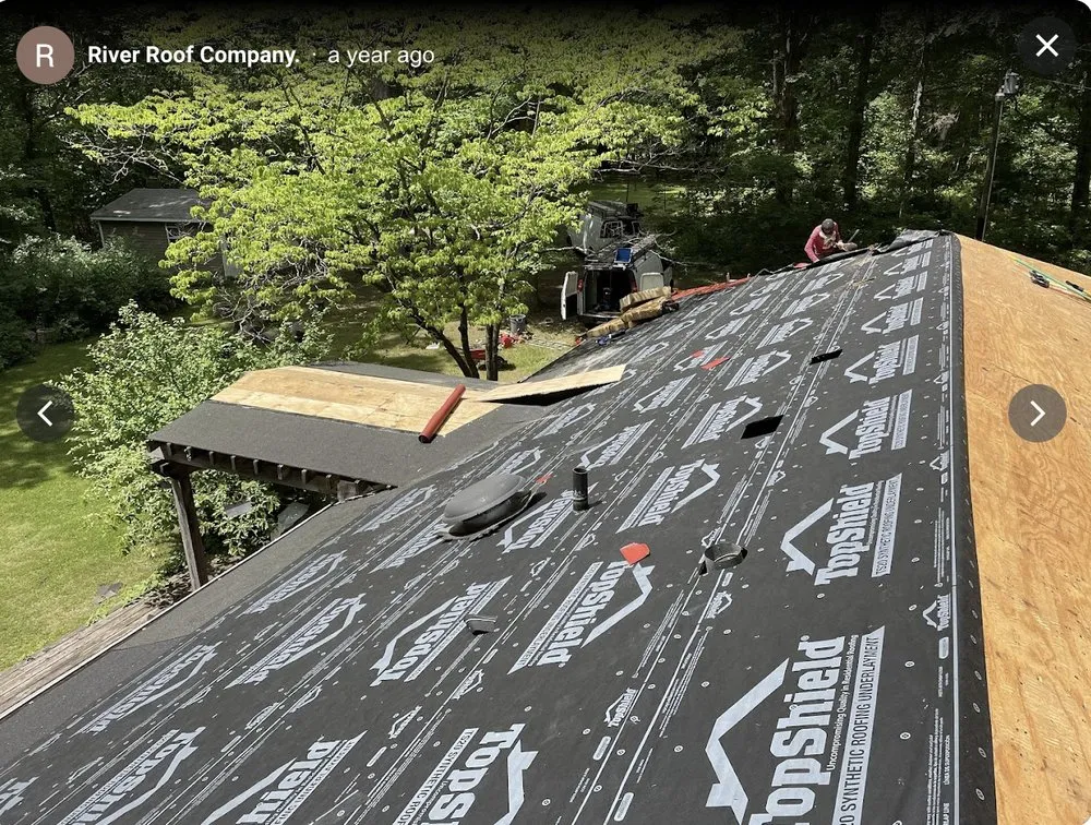 Slide of River Roof Company