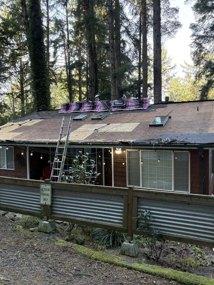 Slide of River Roots Restoration and Gutters