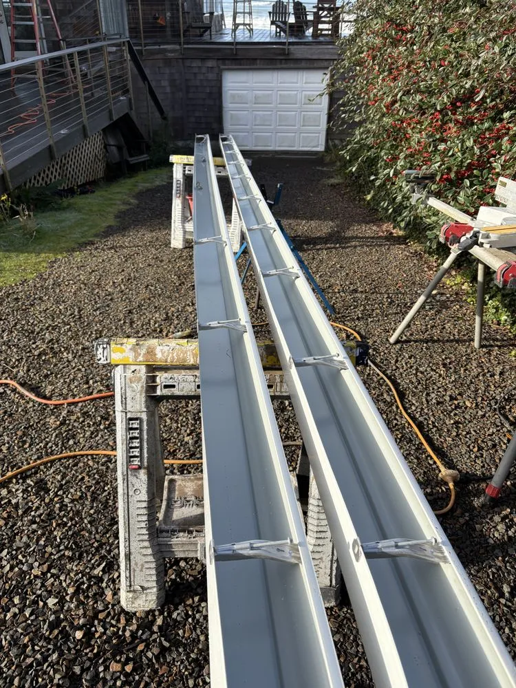 Slide of River Roots Restoration and Gutters