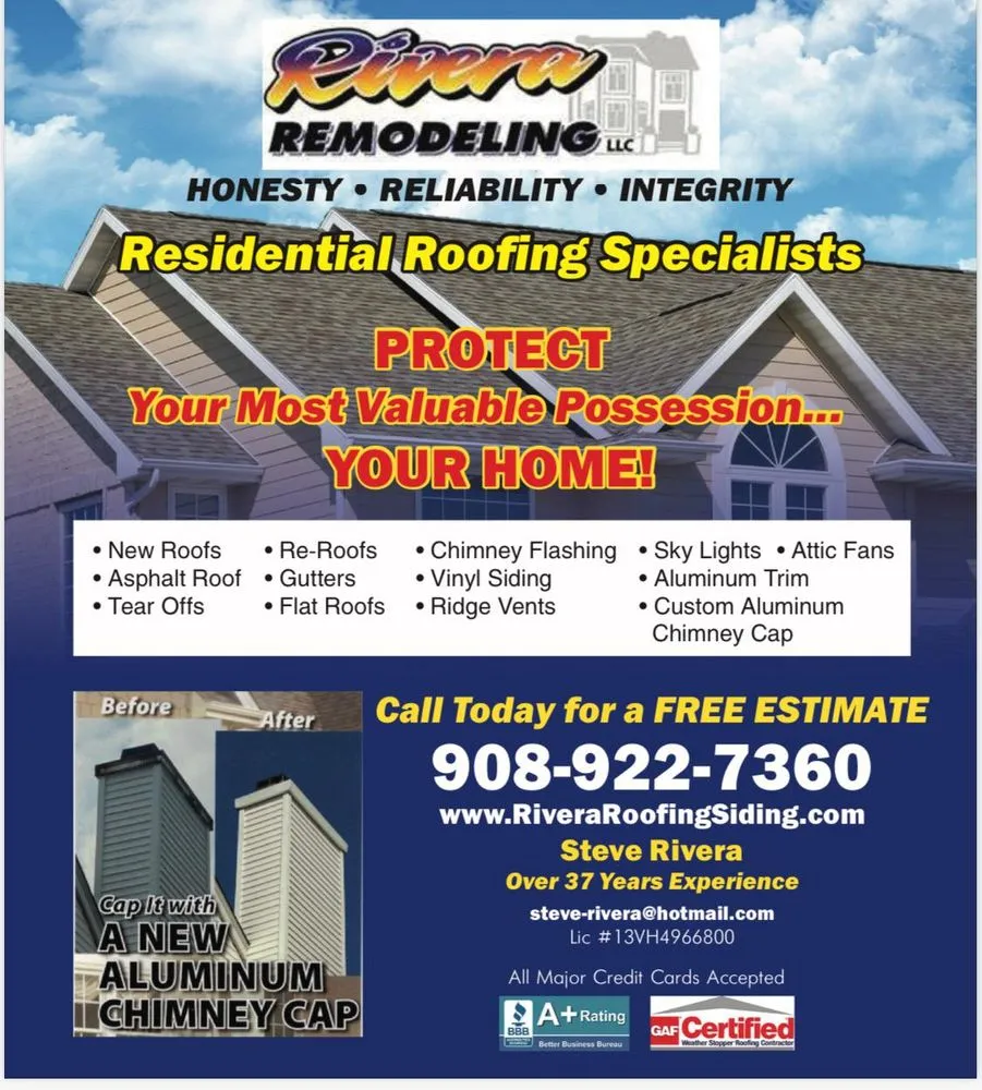 Slide of Rivera Roofing & Remodeling