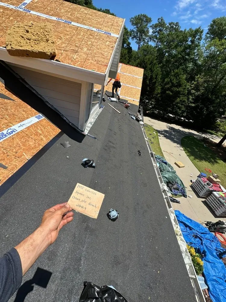 Local roof installation in Delco, NC by Rivera Strong Roofing