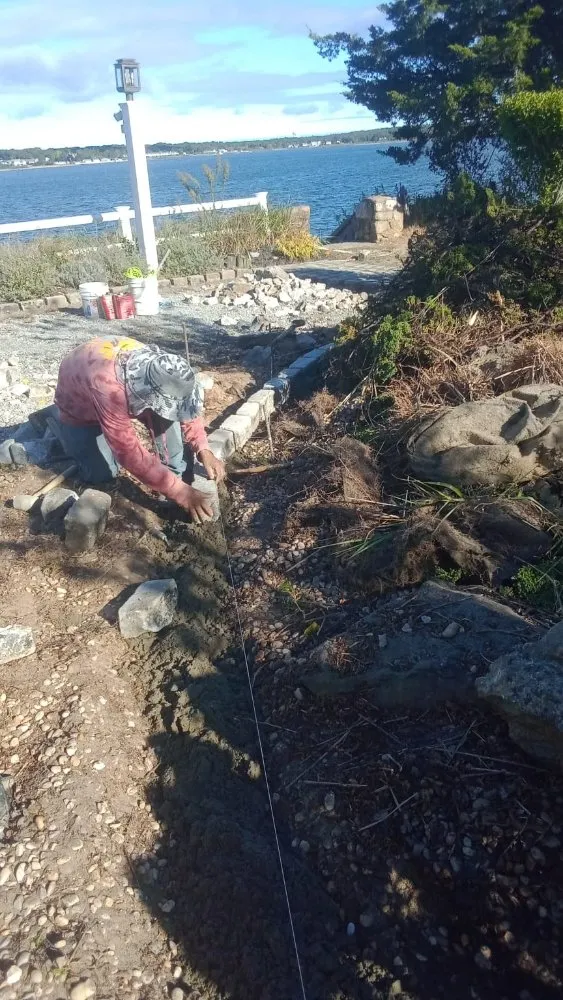Slide of Riverhead construction