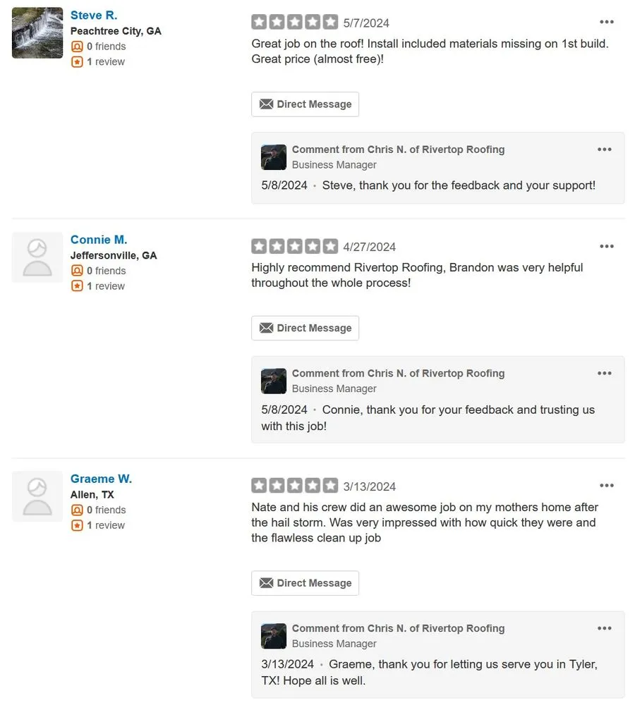 Slide of Rivertop Roofing